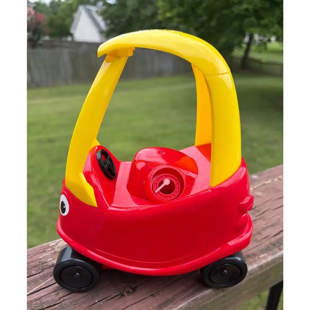 RARE Little Tikes Cozy Coupe Battery Bubble Machine, Bottom Fill Bottle, Working